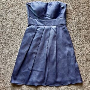 NWT JENNY YOO‎ Strapless Pleated Mini Dress